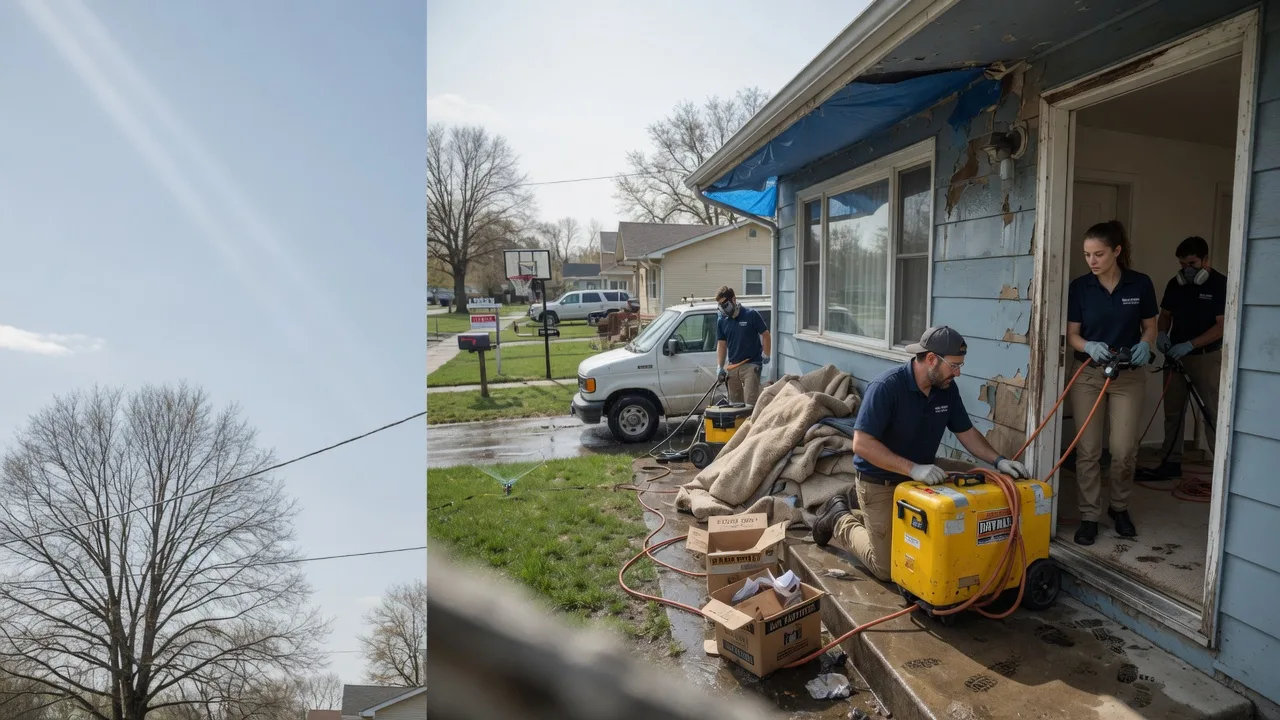 Basement Flood Cleanup in Blodgett Mills, NY near me